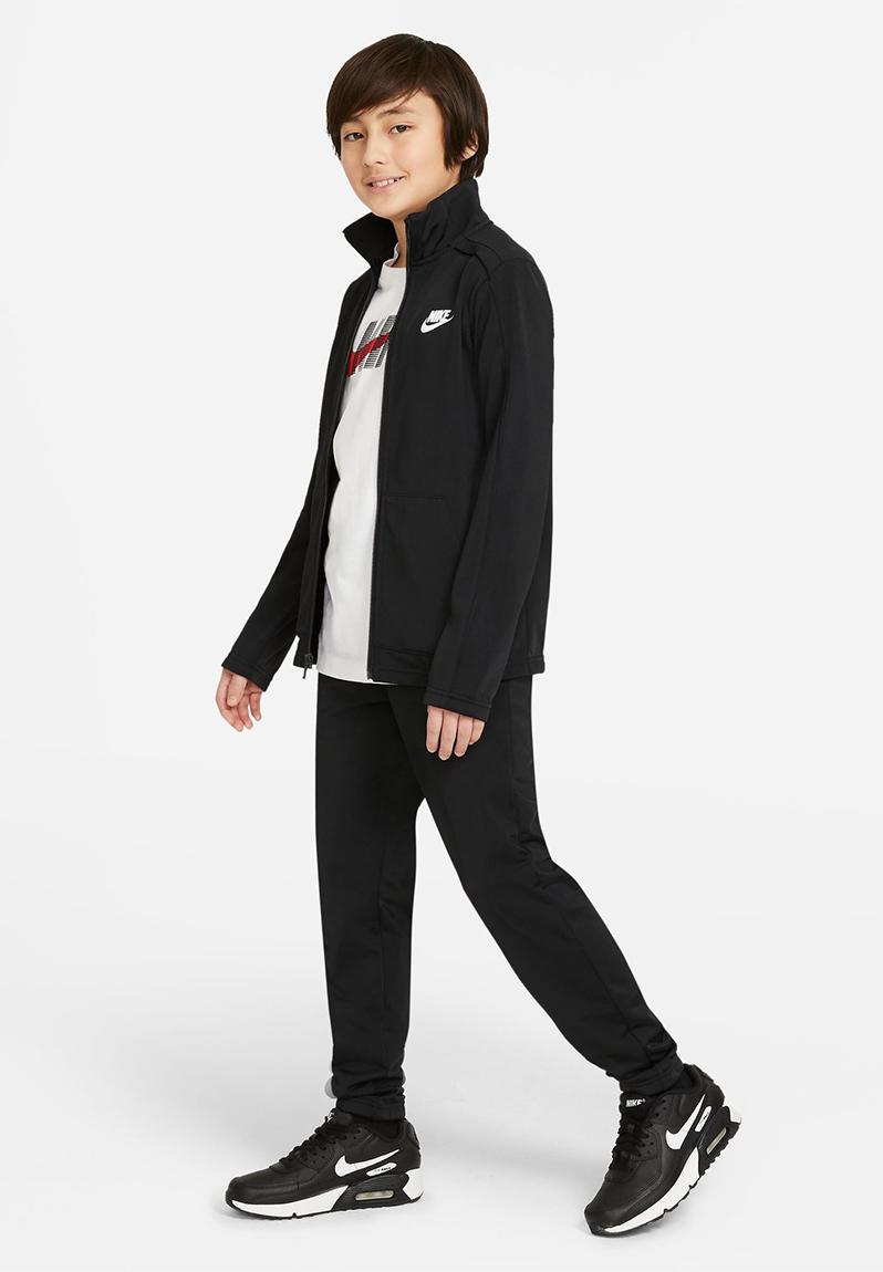 K nsw futura poly cuff track suit - black/black/black/white Nike Sets ...