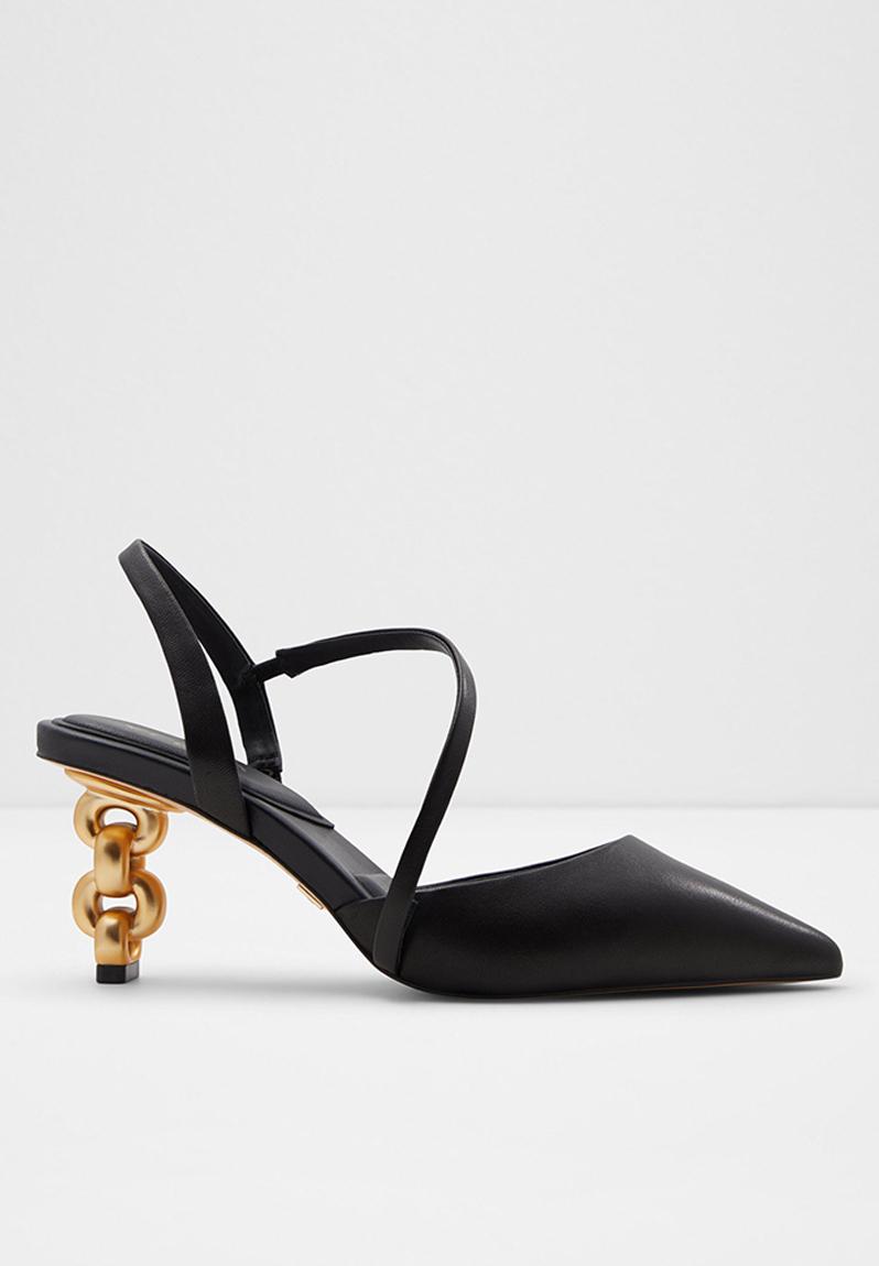 Selda leather court heel - black ALDO Heels | Superbalist.com