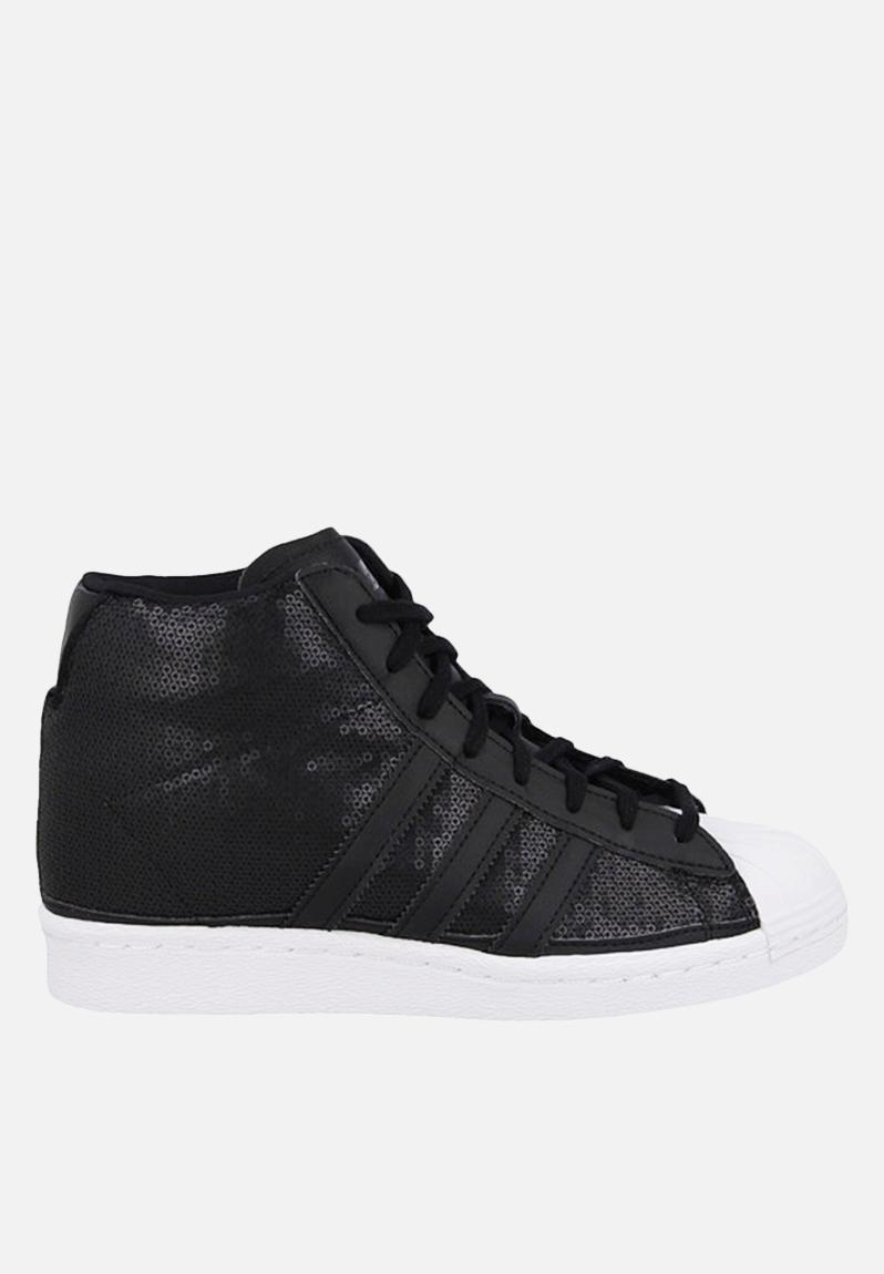 Wmns Superstar Up - S81380 - Black Glitz adidas Originals Sneakers ...