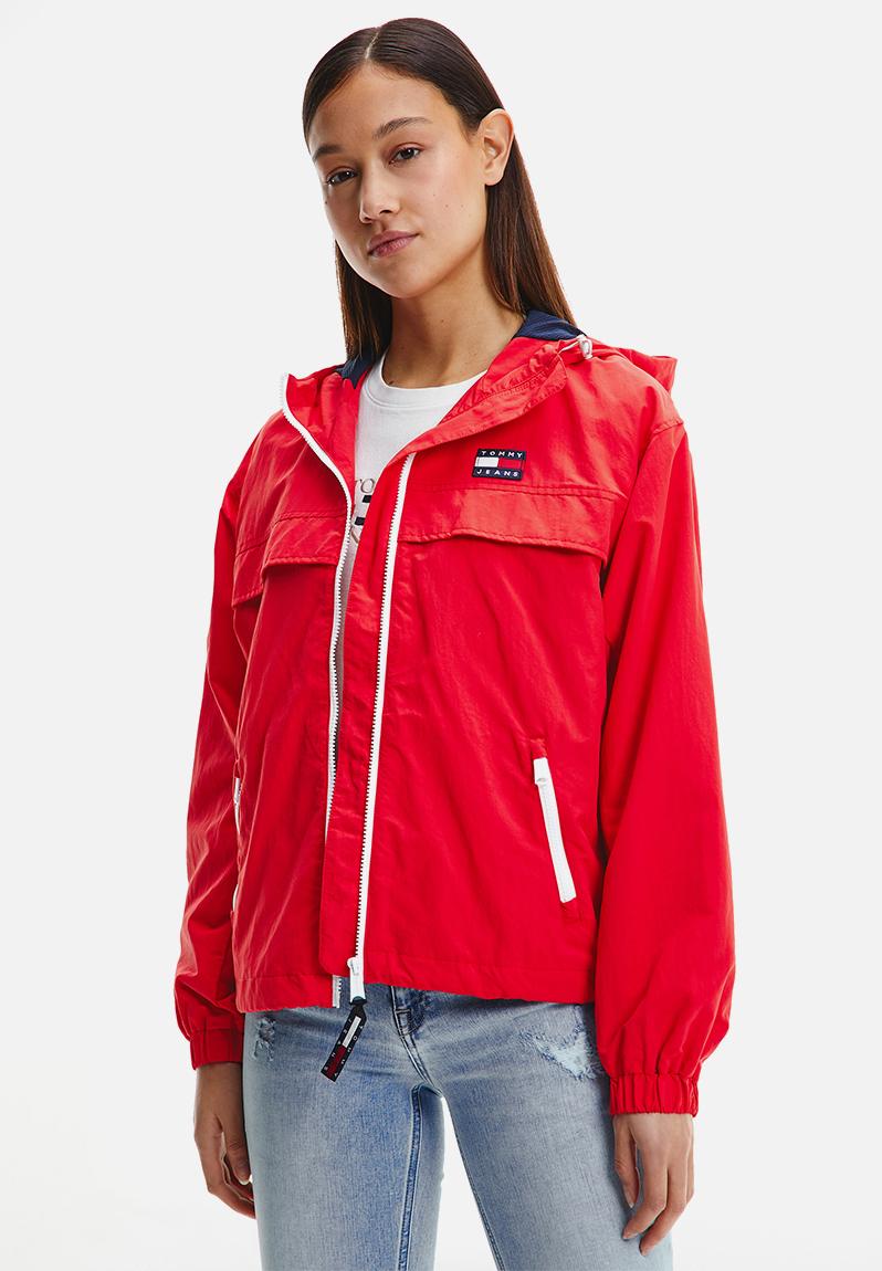 CRV chicago windbreaker - deep crimson Tommy Hilfiger Jackets ...