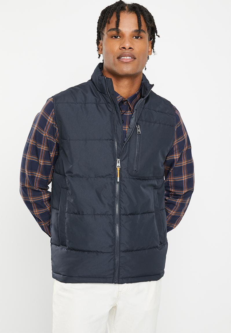 Onsjake quilted vest otw - navy Only & Sons Jackets | Superbalist.com