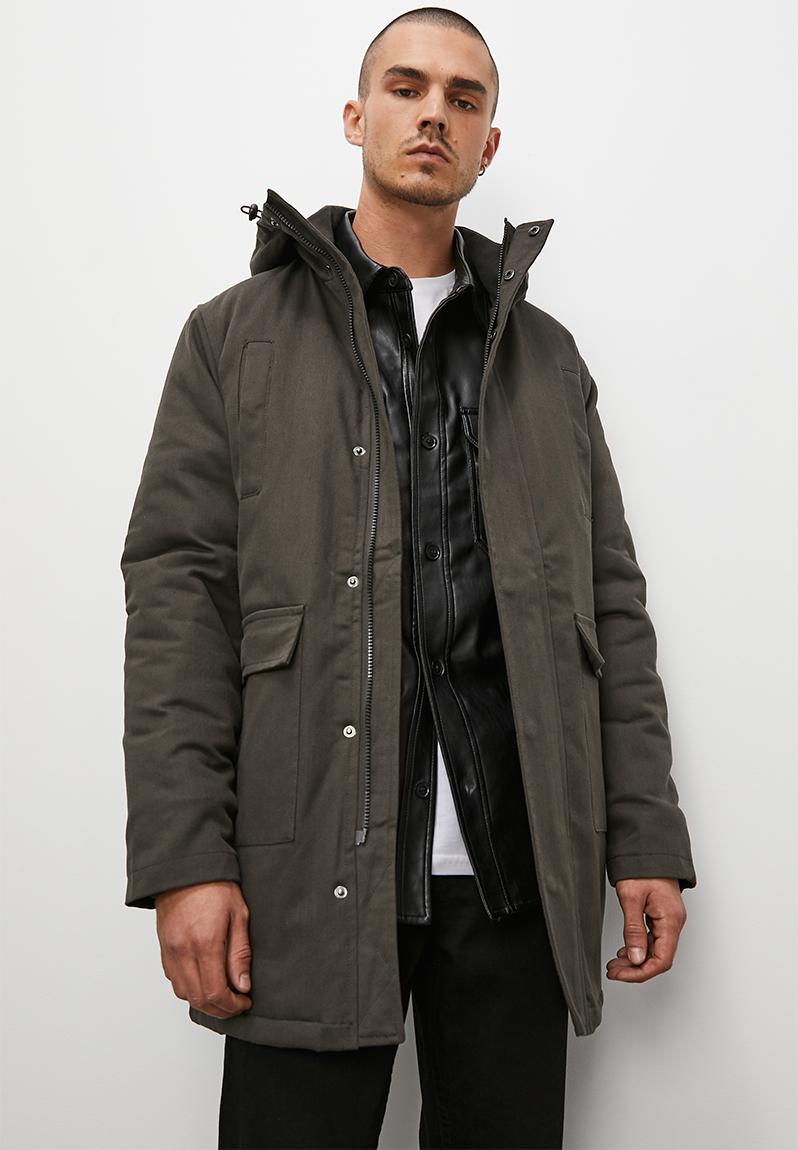 Storm padded jacket - charcoal Superbalist Jackets | Superbalist.com