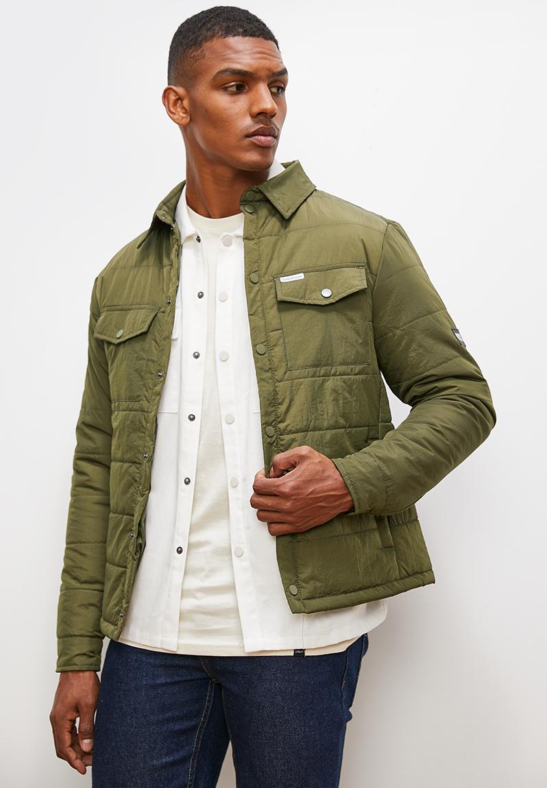 Utility puffer jacket - khaki Lark & Crosse Jackets | Superbalist.com