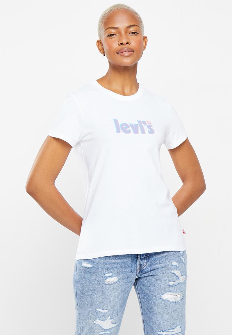 The perfect tee offset - bright white Levi’s® T-Shirts, Vests & Camis ...