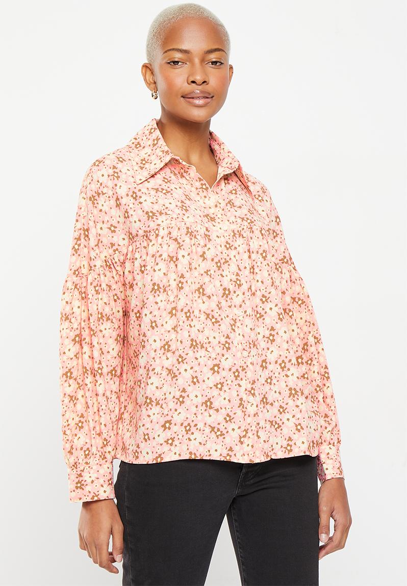 Arie blouse - matilda floral quartz pink Levi’s® Blouses | Superbalist.com