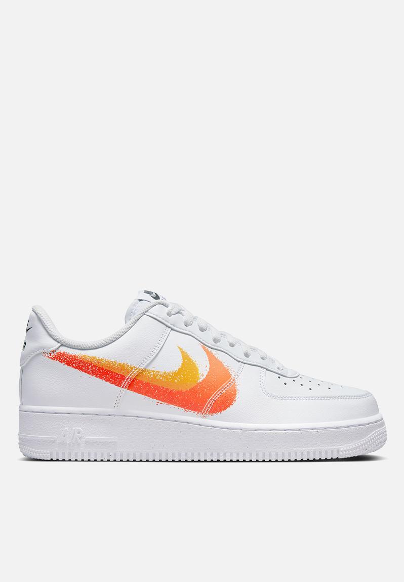 Air force 1 07 FJ4228 100 white safety orange university gold Nike Sneakers Superbalist