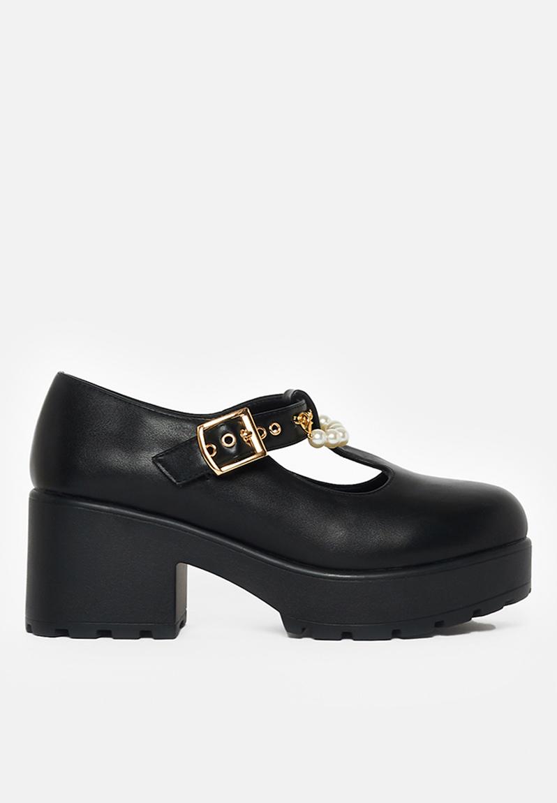 Sai mary jane - black/pearl Koi Footwear Heels | Superbalist.com