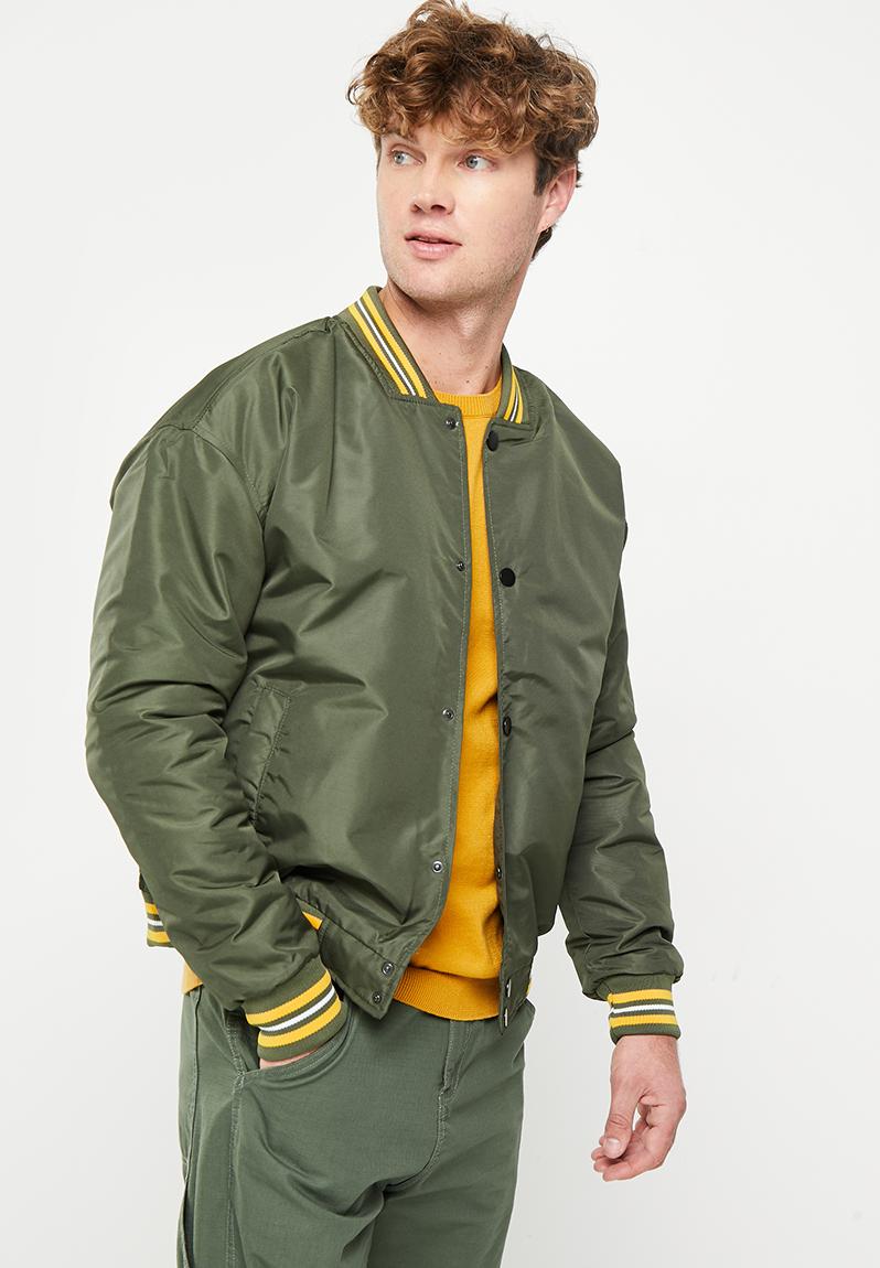 Baseball jacket - khaki Trendyol Jackets | Superbalist.com