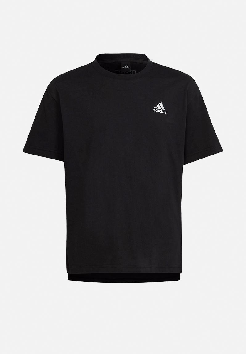 U d loose t - black/silvmt adidas Originals Tops | Superbalist.com