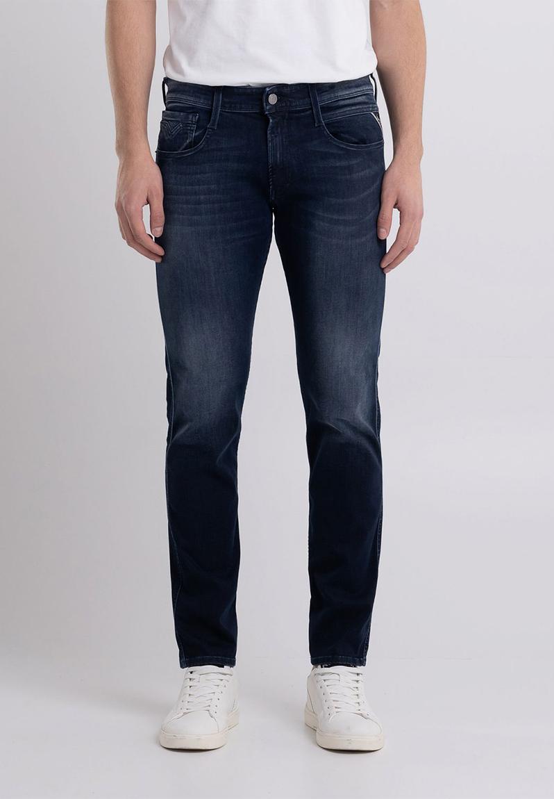 Slim fit anbass jeans - dark blue Replay Jeans | Superbalist.com