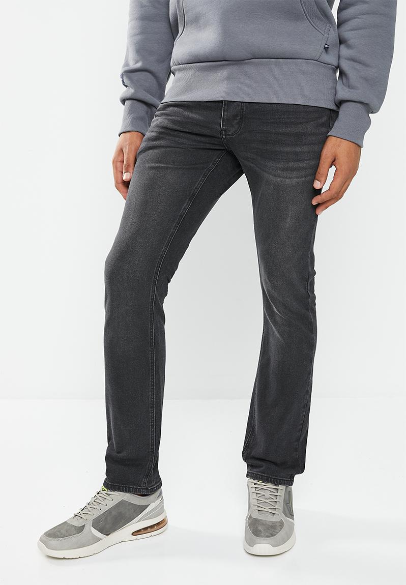 Mens aca joe straight leg jeans - black Aca Joe Jeans | Superbalist.com