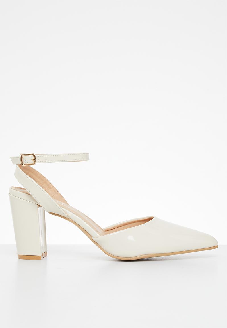 Juliette anklestrap block heel - cream Superbalist Heels | Superbalist.com