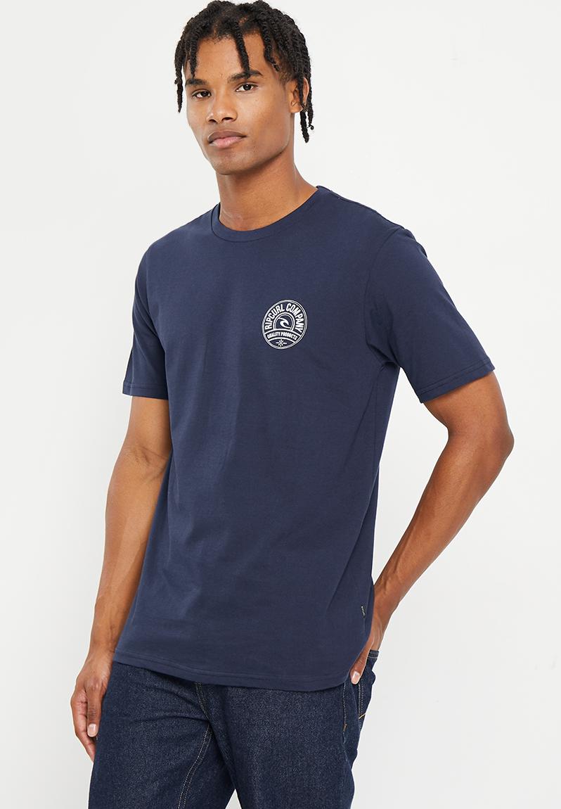 Stapler tee - navy 1 Rip Curl T-Shirts & Vests | Superbalist.com