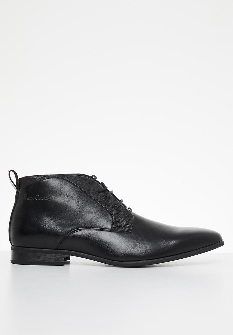 Venture ankle boot - black Pierre Cardin Boots | Superbalist.com