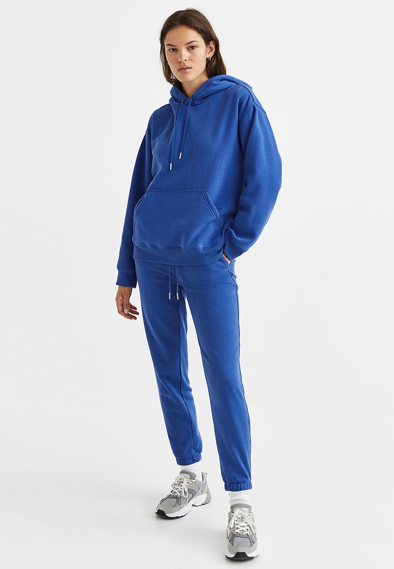 Cotton-blend sweatpants - blue - 0932722056 H&M Trousers | Superbalist.com