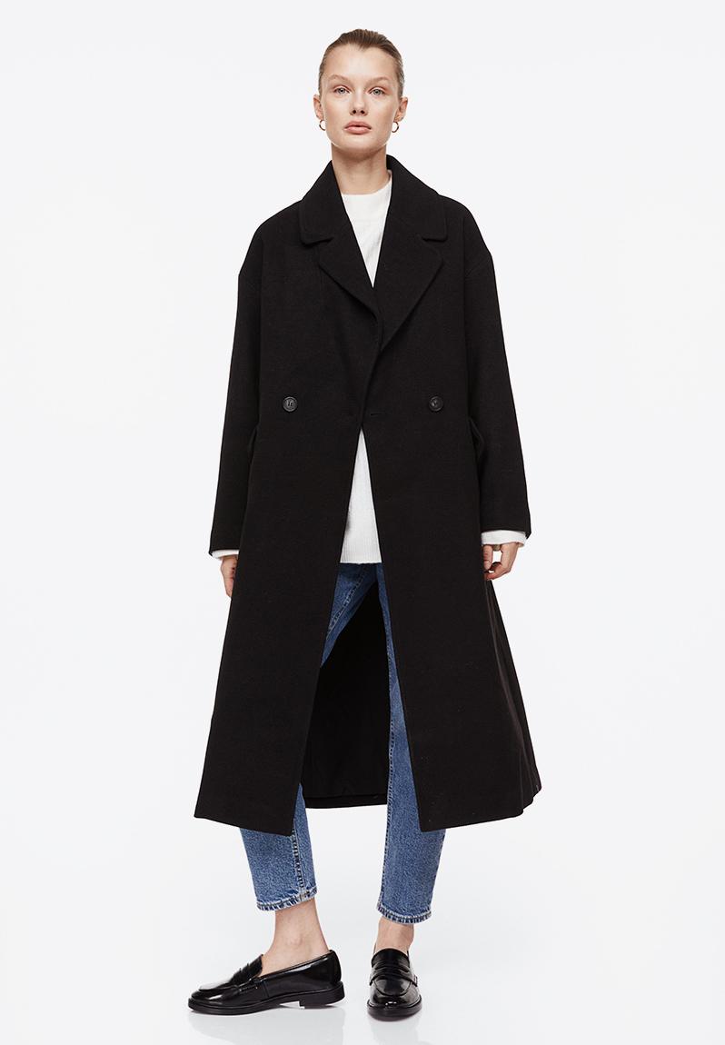 Coat black H&M Coats