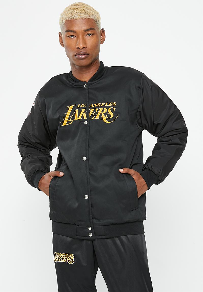 La lakers letterman jacket - black NBA Hoodies, Sweats & Jackets ...