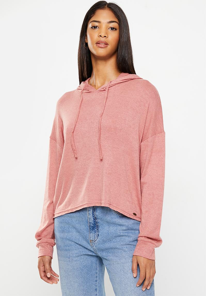 Skimmy pullover hood - pink O'Neill Knitwear | Superbalist.com