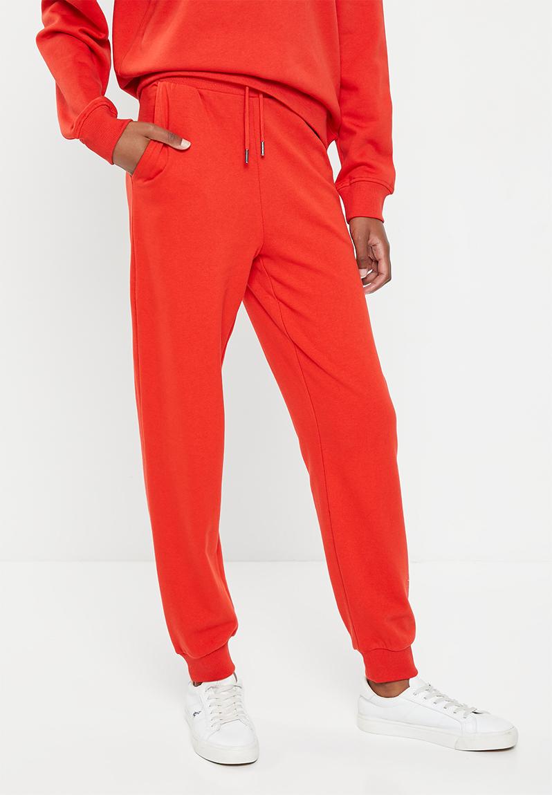 Wmn pony track pants - red POLO Trousers | Superbalist.com