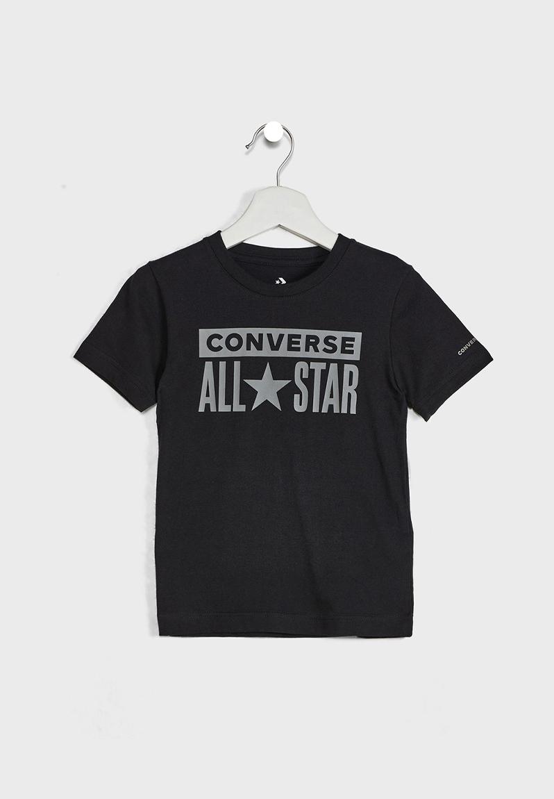 Dissected license plate t - black Converse Tops | Superbalist.com