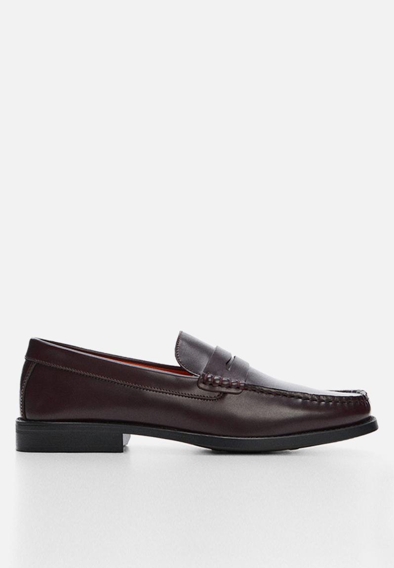 Shoes clasic - dark red MANGO Slip-ons and Loafers | Superbalist.com