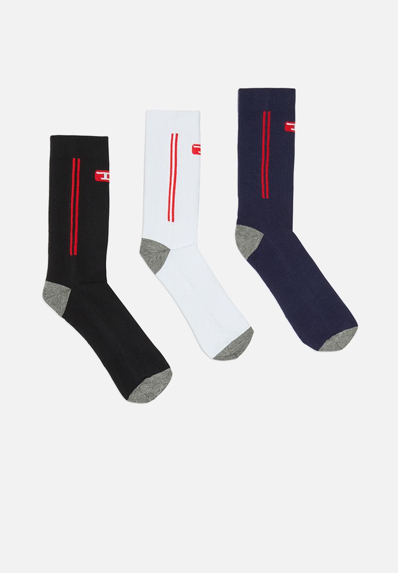 Skm-ray-threepack socks - E5347diesel - multi Diesel Socks ...