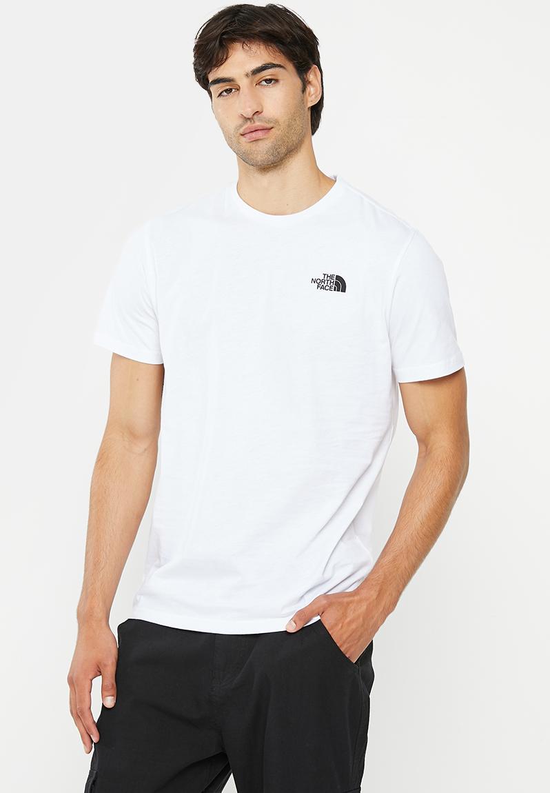 M short sleeve simple dome tee - eu - tnf white (FN4) The North Face T ...