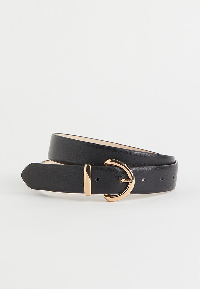 Imitation leather belt - black - 0987978001 H&M Belts | Superbalist.com