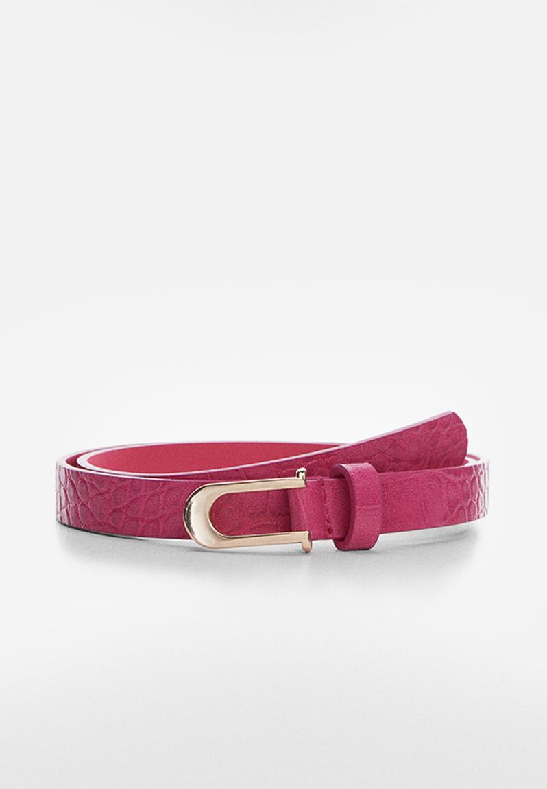 Belt amelia - pink MANGO Belts | Superbalist.com