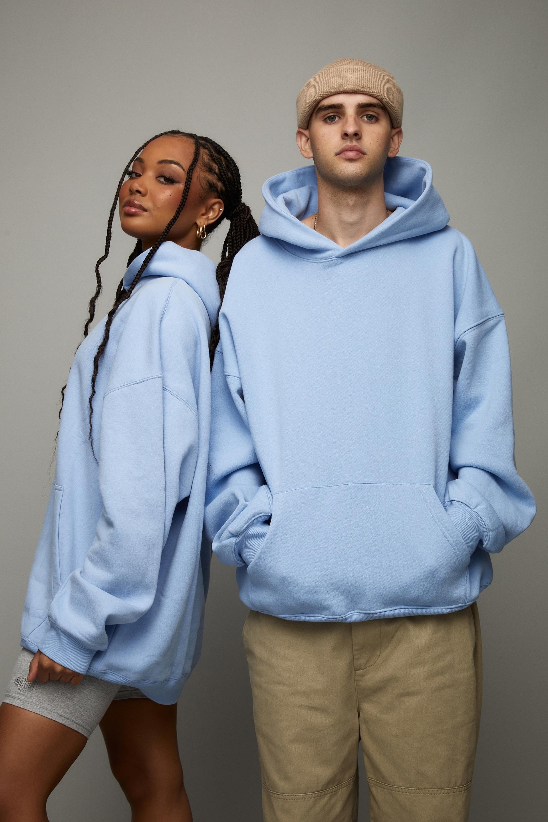 Premium Hoodie - Carolina Blue Cotton On Hoodies & Sweats 