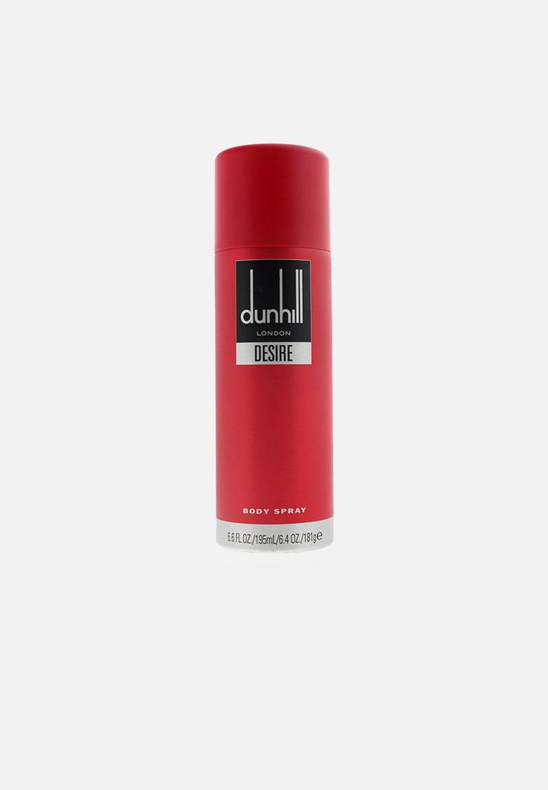 Dunhill Desire Red Body Spray - 195ml (Parallel Import) Dunhill ...