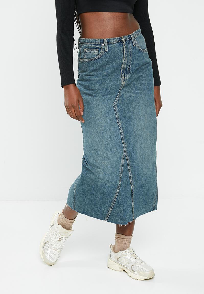 Maxi denim skirt - logans blue Cotton On Skirts | Superbalist.com