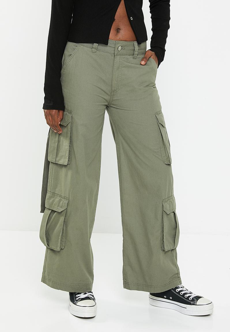 Strappy cargo pant - khaki Factorie Trousers | Superbalist.com