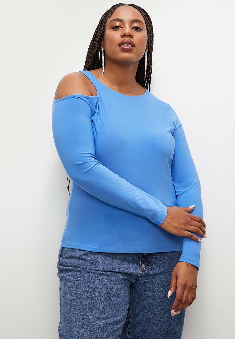 Plus shoulder cutout peakaboo top - supersonic 1 Superbalist T-Shirts ...