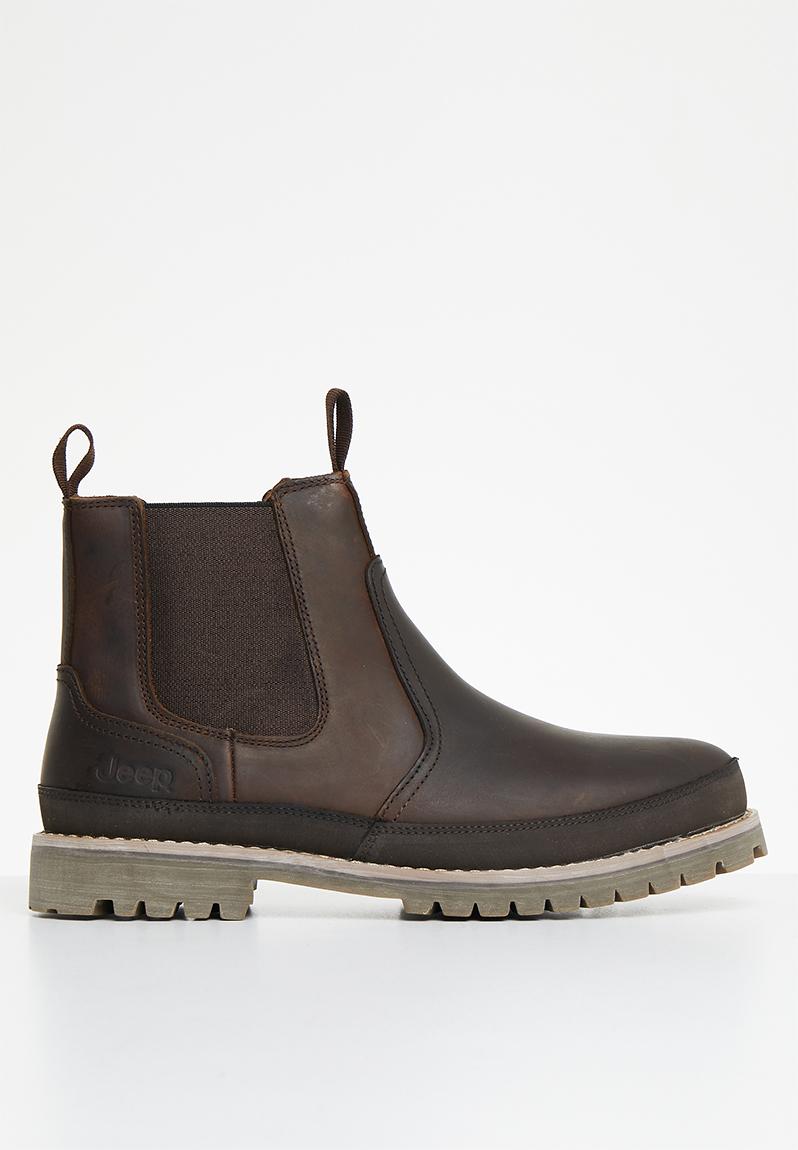 Tab chelsea boot - choc JEEP Boots | Superbalist.com