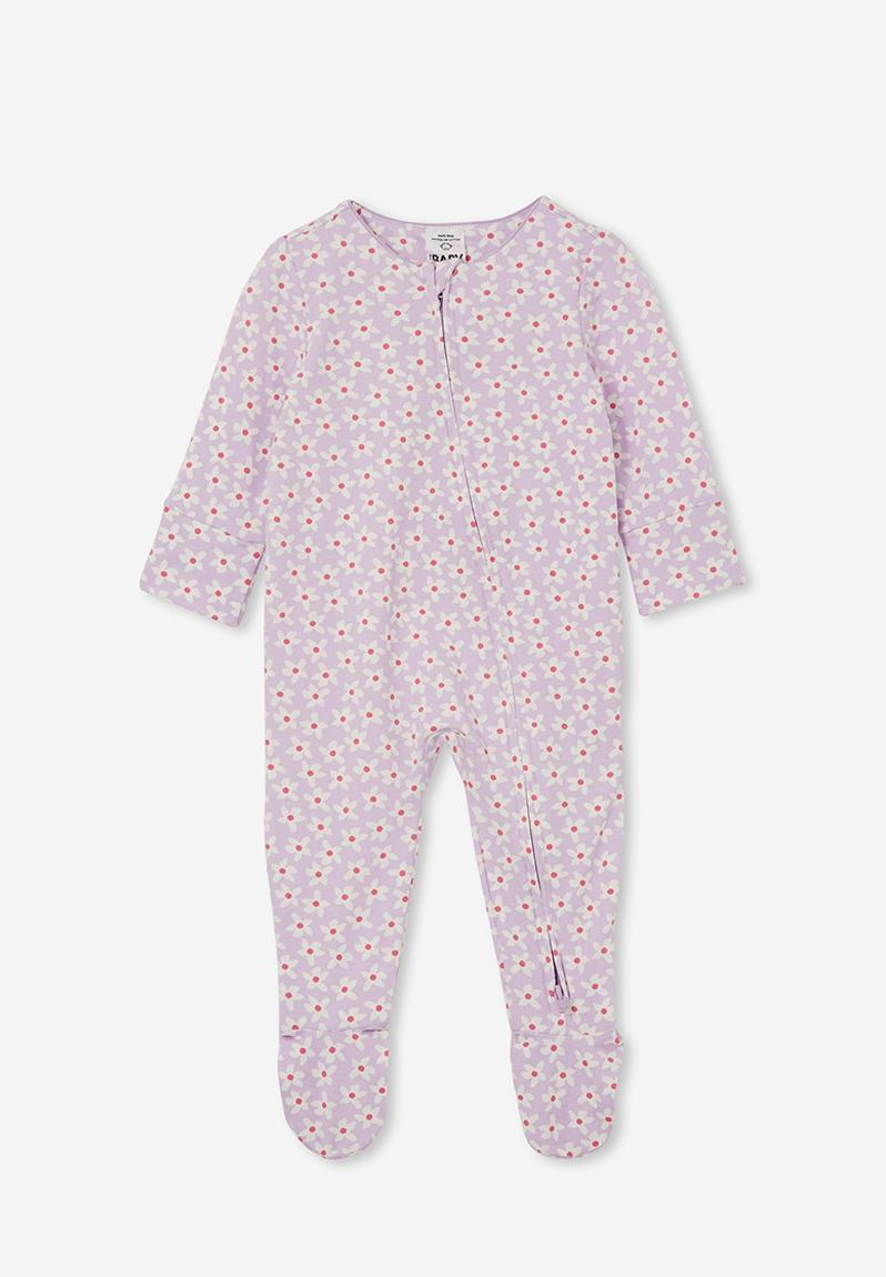 Floral ABC's Sleep Romper