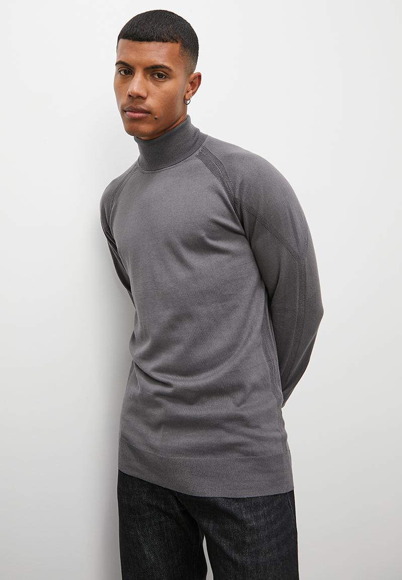 Wonda High Neck L S Top White