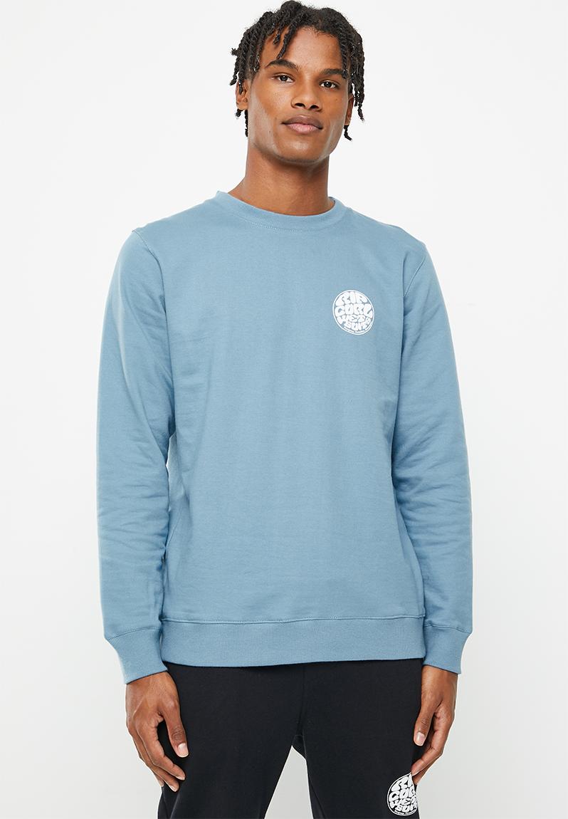 Wetsuit icon crew - blue Rip Curl Hoodies & Sweats | Superbalist.com