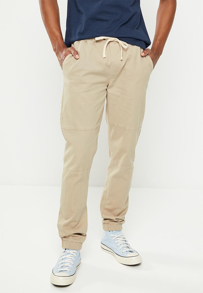 re entry jogger pant - khaki Rip Curl Pants & Chinos | Superbalist.com