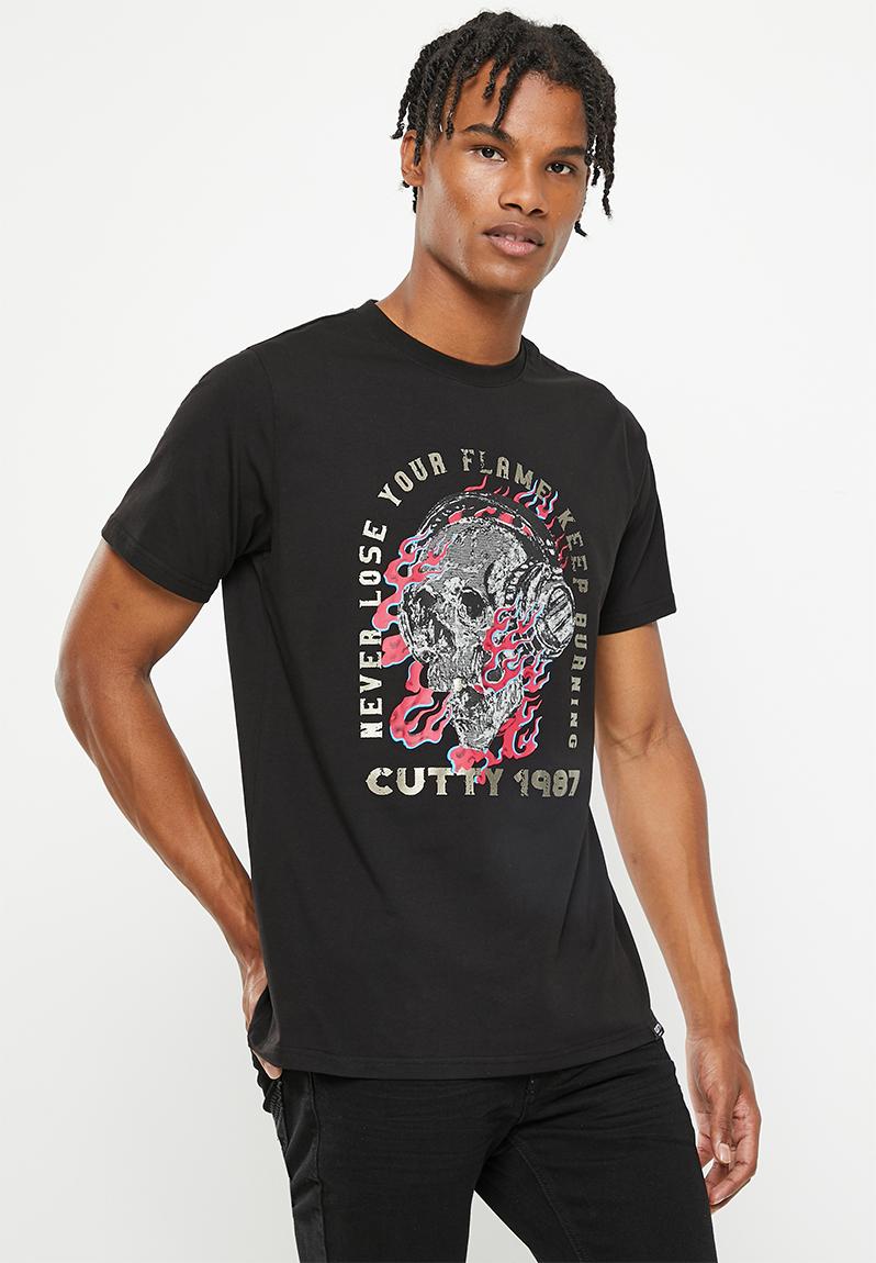 Churley fashion tshirt - black Cutty T-Shirts & Vests | Superbalist.com