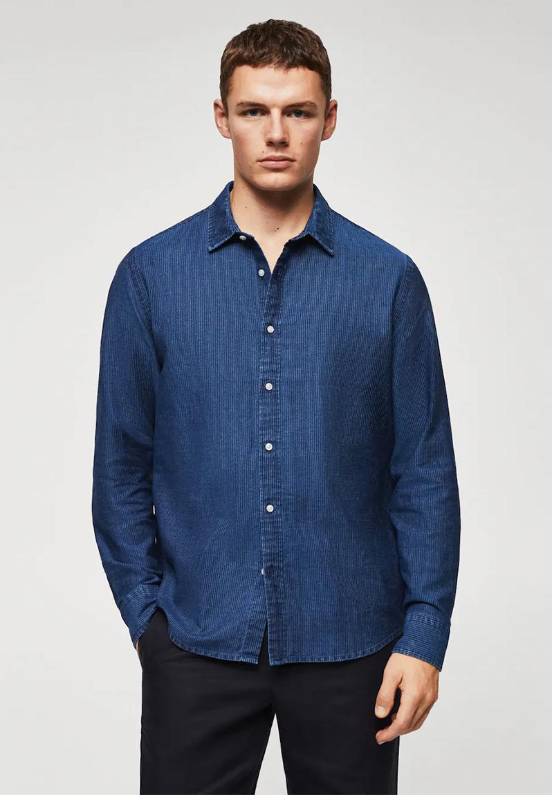 Shirt Taray - blue2 MANGO Shirts | Superbalist.com