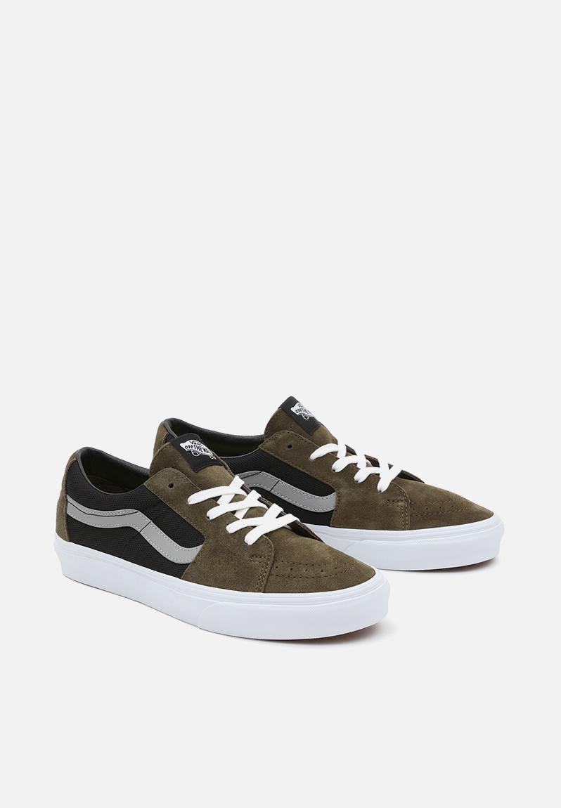 Ua sk8-low - vn0a5kxdbiq1 - 2-tone olive/black Vans Sneakers ...