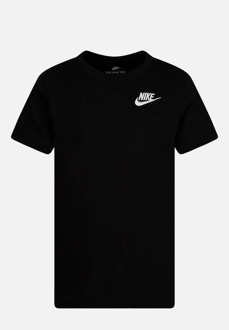 Nkb nsw embroid futura tee - black. Nike Tops | Superbalist.com