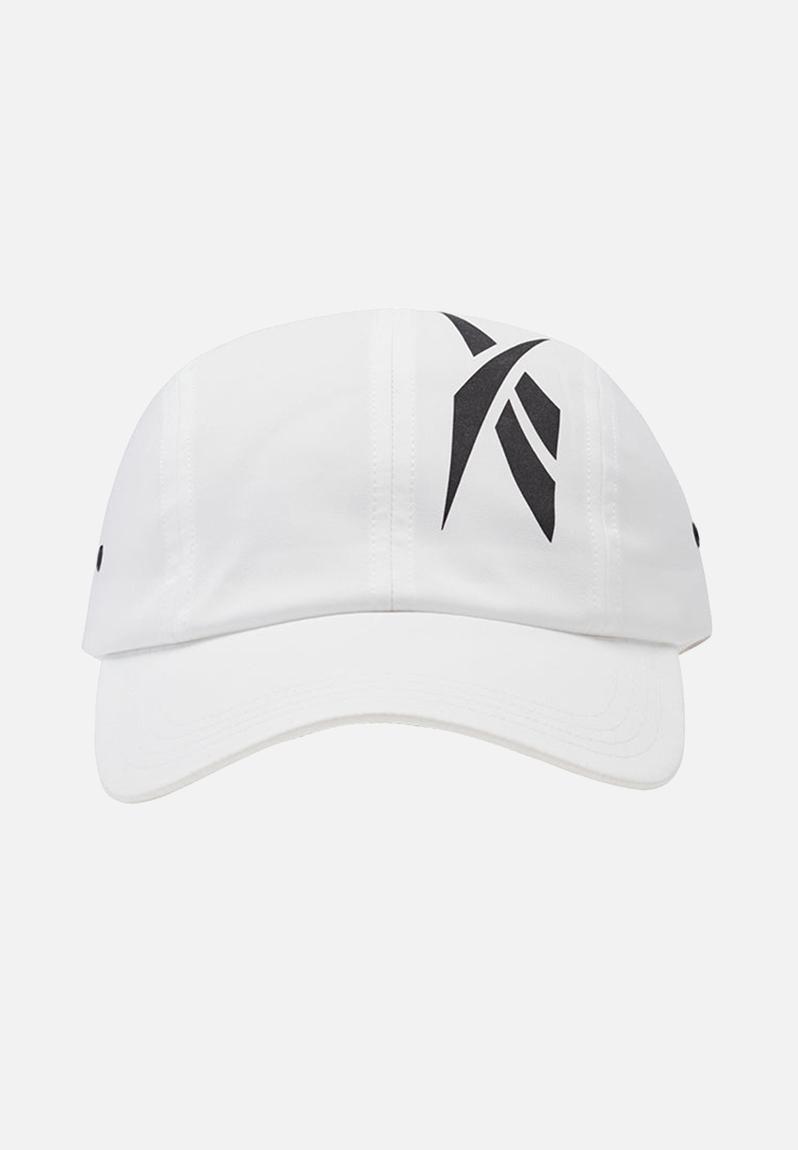 Tech style dad cap - white