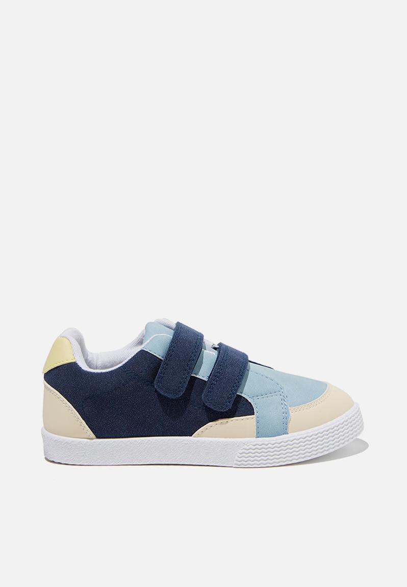 Darcy double strap trainer- blue & yellow Cotton On Shoes | Superbalist.com