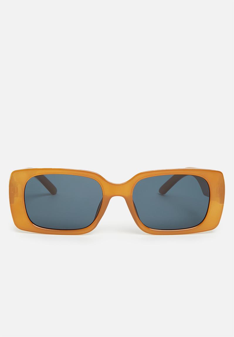 Maci Square Sunglasses Brown Superbalist Eyewear 4038