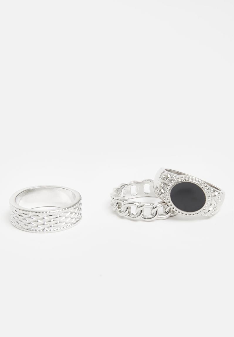 Vintage ring set - silver Superbalist Men's Accessories | Superbalist.com