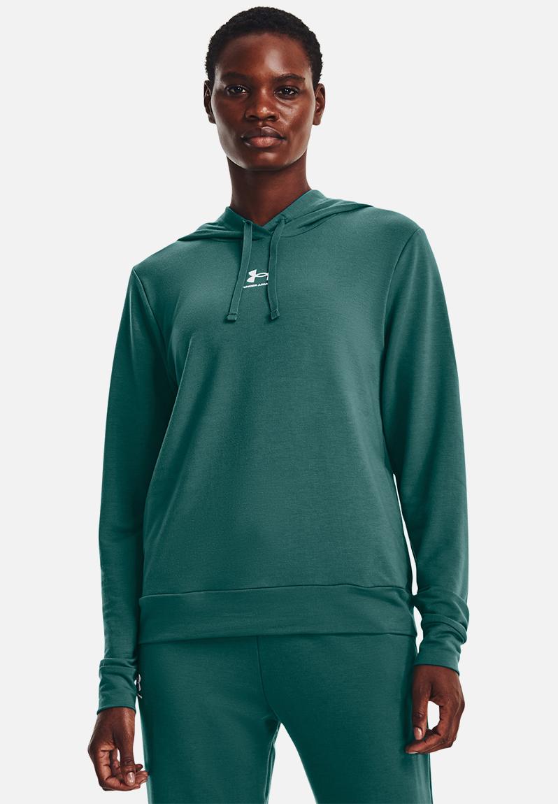 Women’s Hoodie Under Armour Rival Terry Hoodie White main image 0