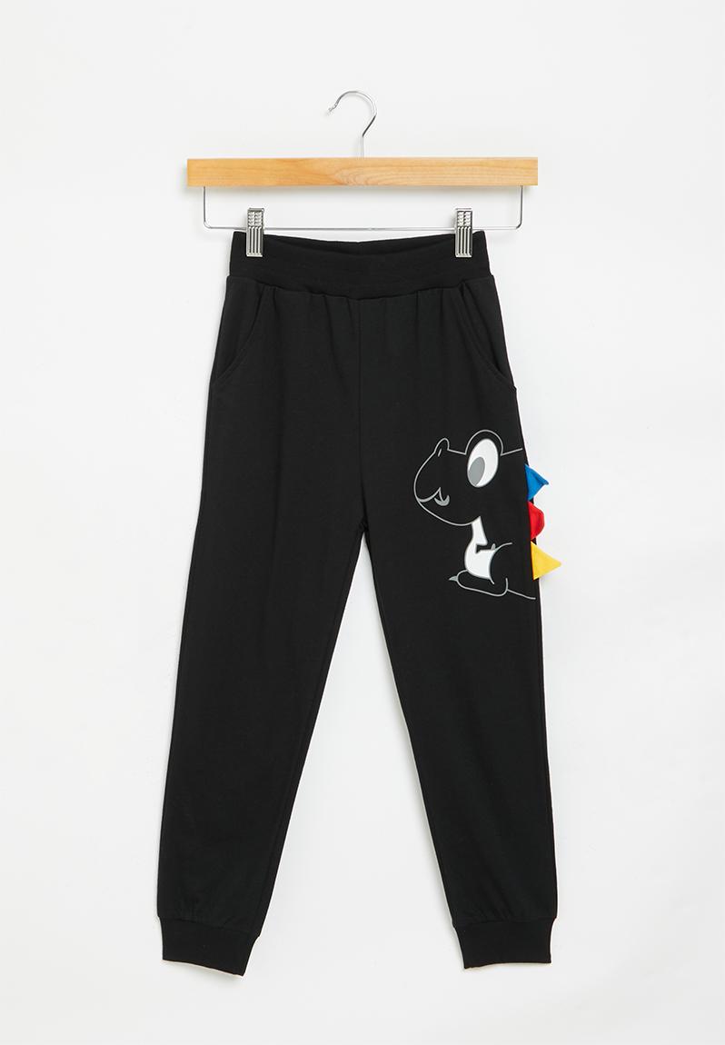 Boys dino joggers - black POP CANDY Pants & Jeans | Superbalist.com