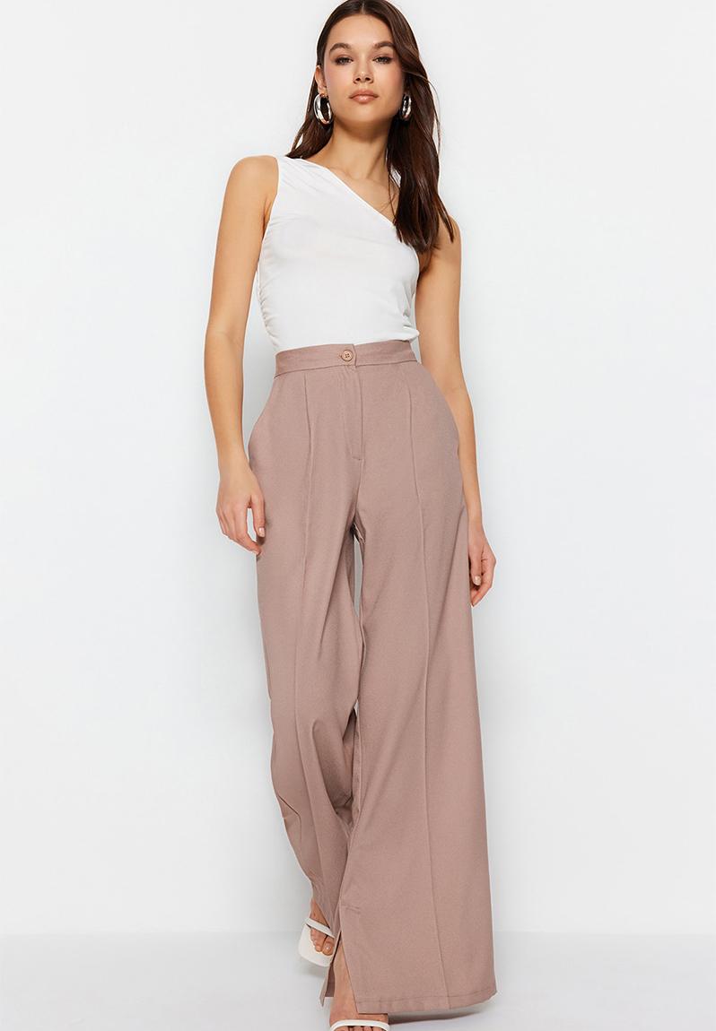 Strawberry Shape Trousers / Slim Leg